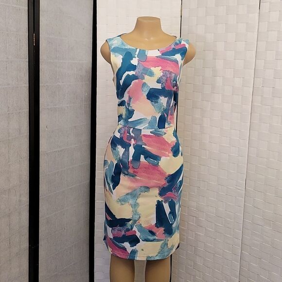 APT.9®"WOMEN"S SLEEVELESS BOATNECK SHEATH DRESS - Picture 2 of 13